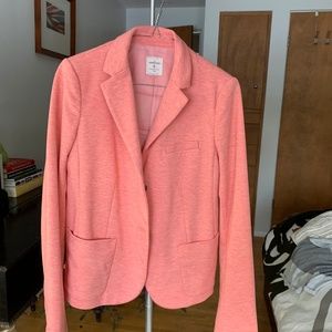 The GAP Heather Pink Academy Blazer Jacket
